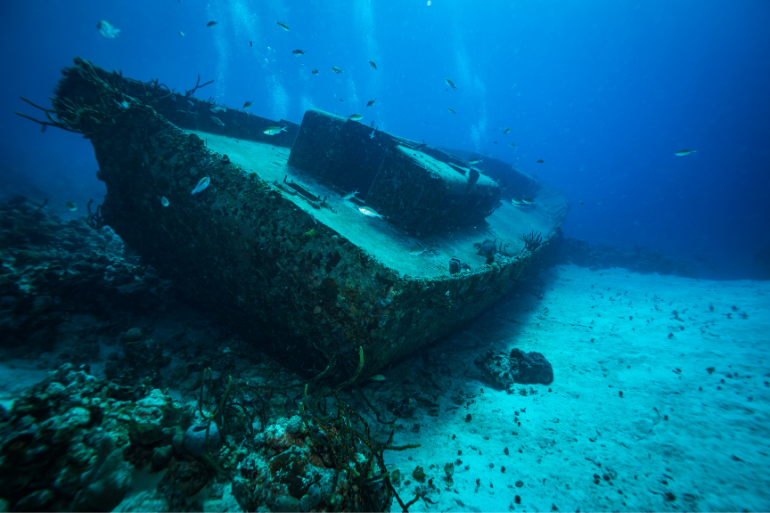 Shipwreck Salvage Work at Alang Shipyard